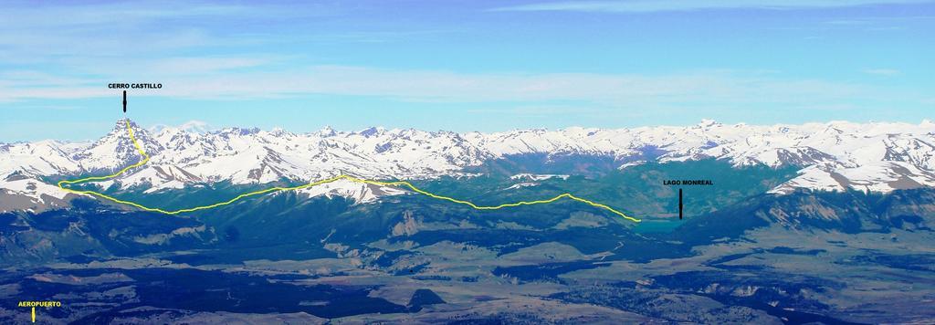 Lodge De Montana Lago Monreal エル・ブランコ エクステリア 写真